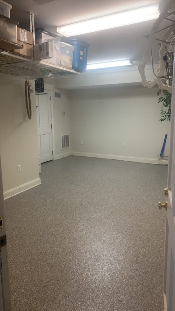 basement floor coating, franklin TN