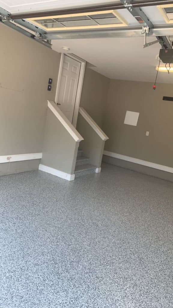 Polyaspartic Garage Floor Coating in College Grove, TN