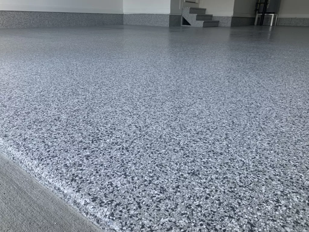 Epoxy Garage Floor Coating in the Brentwood, TN - Gravel