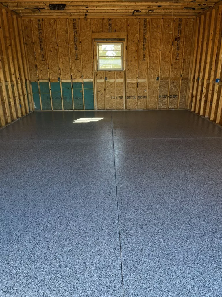 Polyaspartic Shop Floor Coating in Brentwood, TN