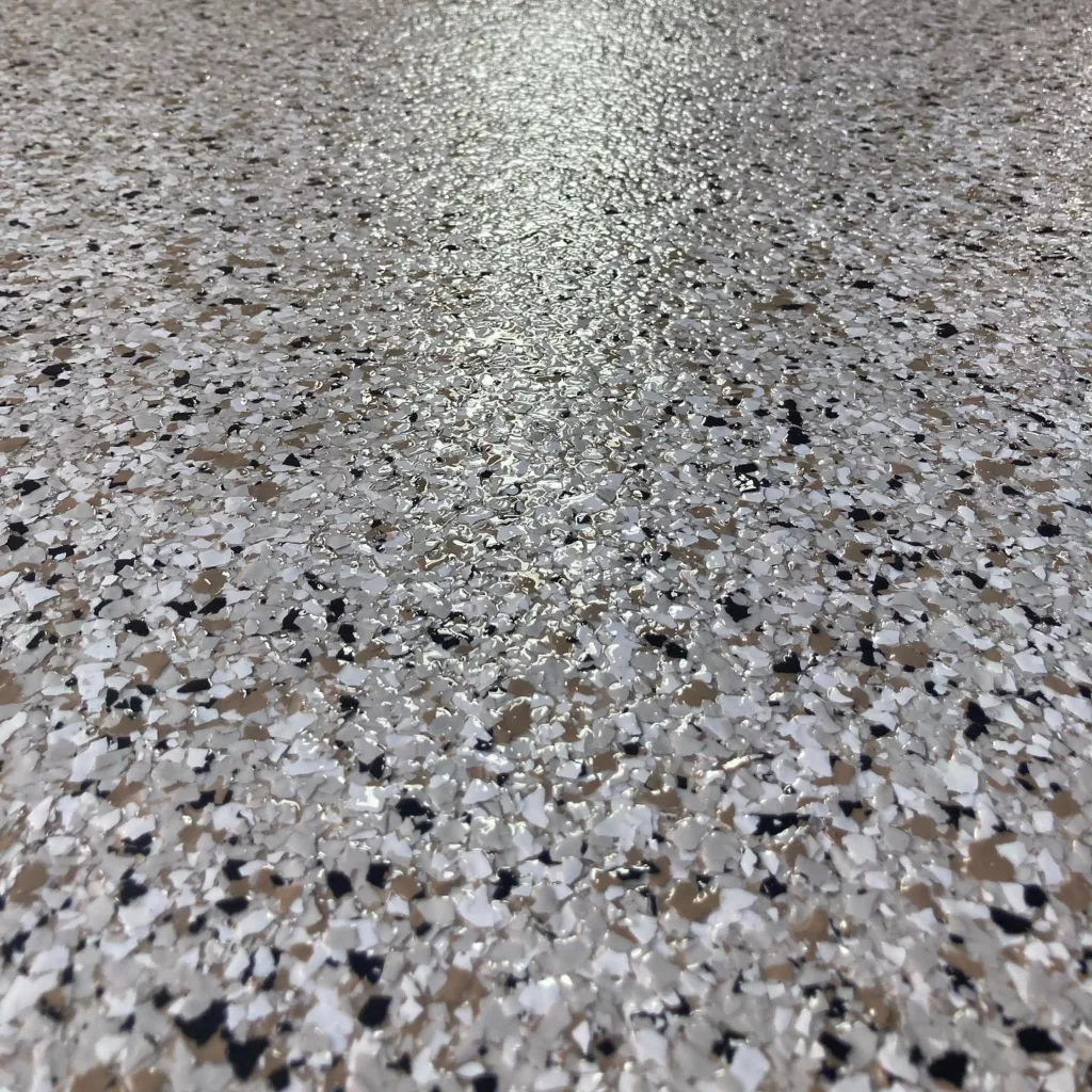Chip and Flake Flooring