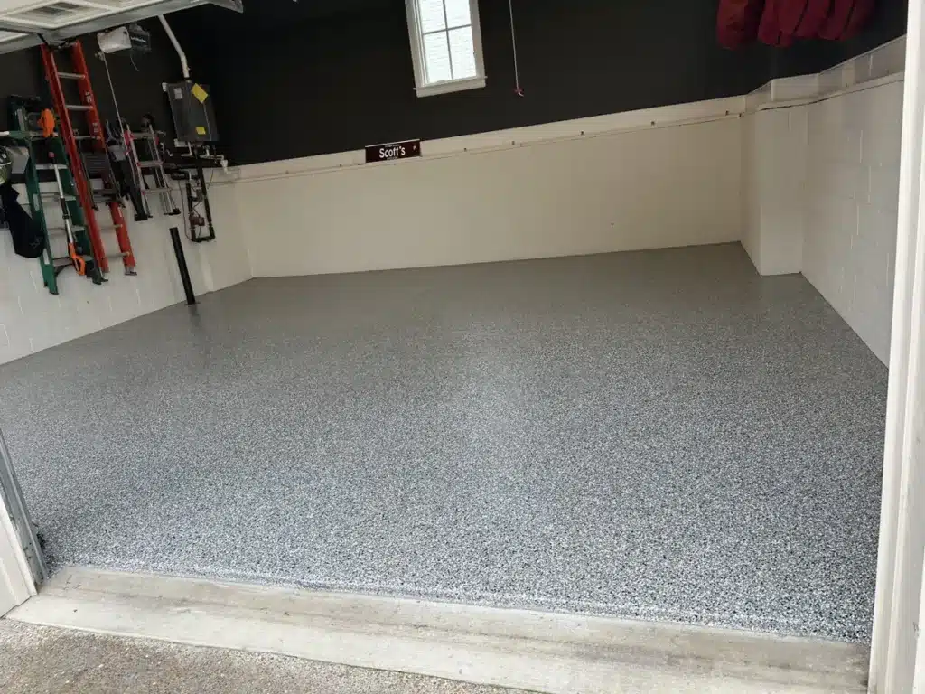 Gravel Garage Floor Coating in College Grove, TN
