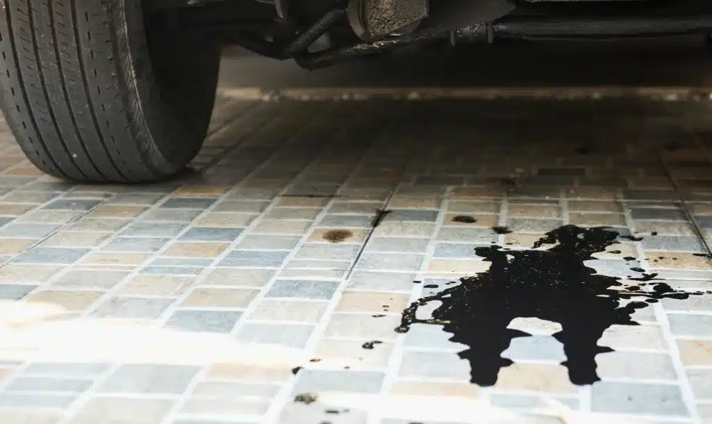 car fluid spills, Franklin