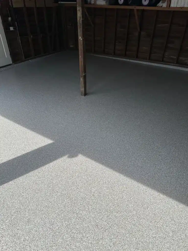 Palomino Flake Garage Floor In Nashville nashville palomino